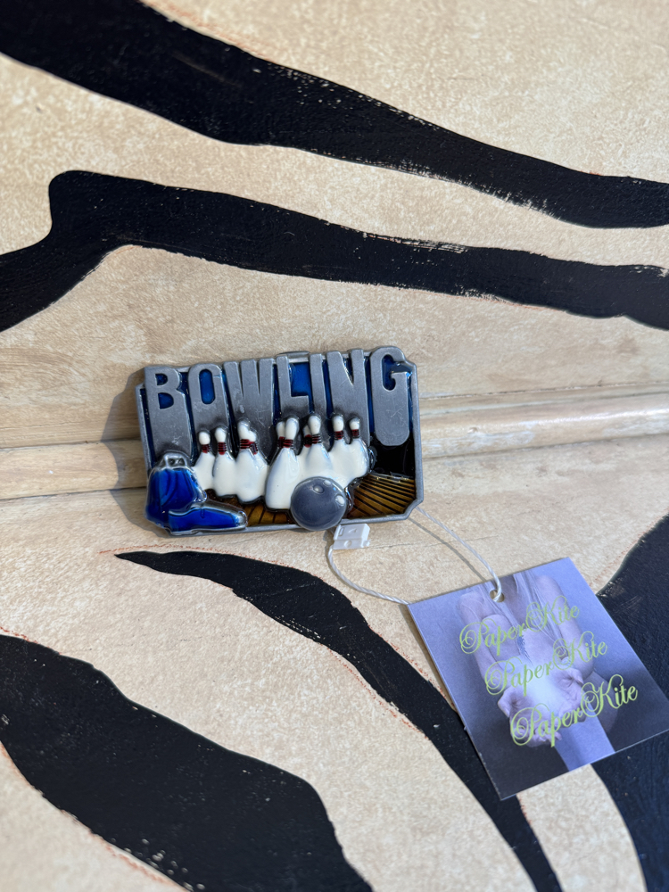 Bowling Belt Buckle