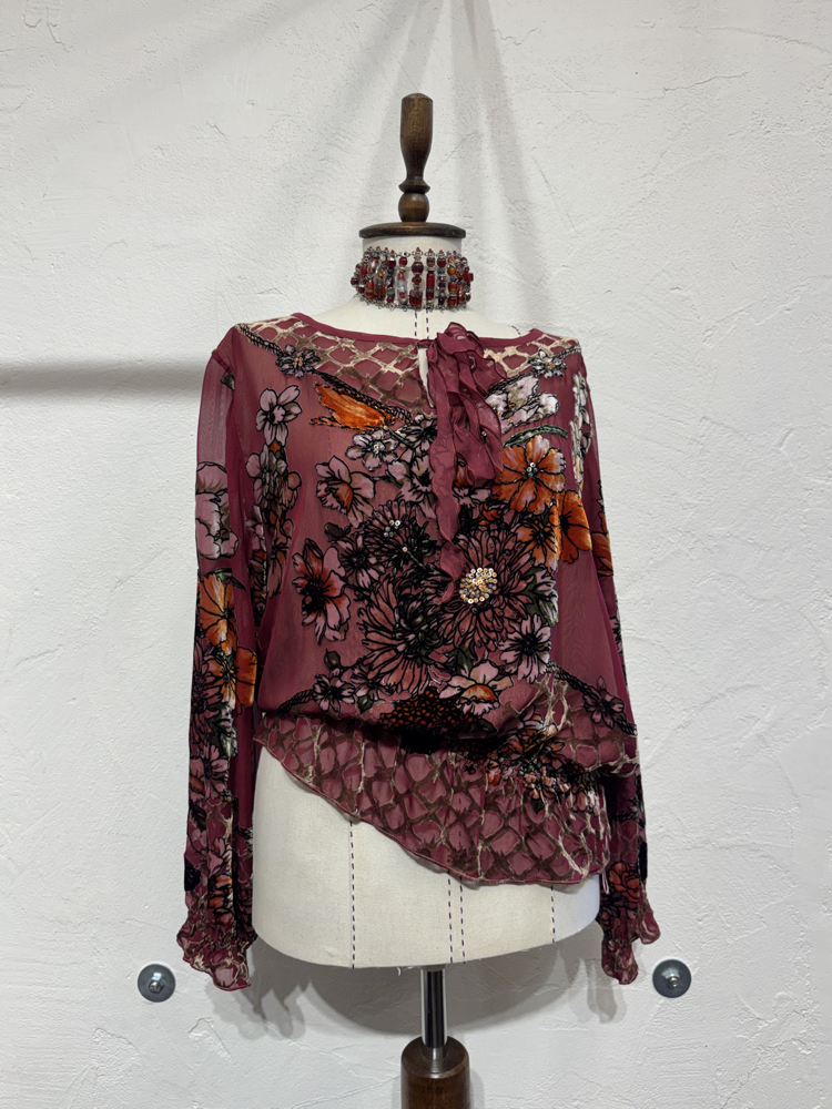 Silk blouse<3