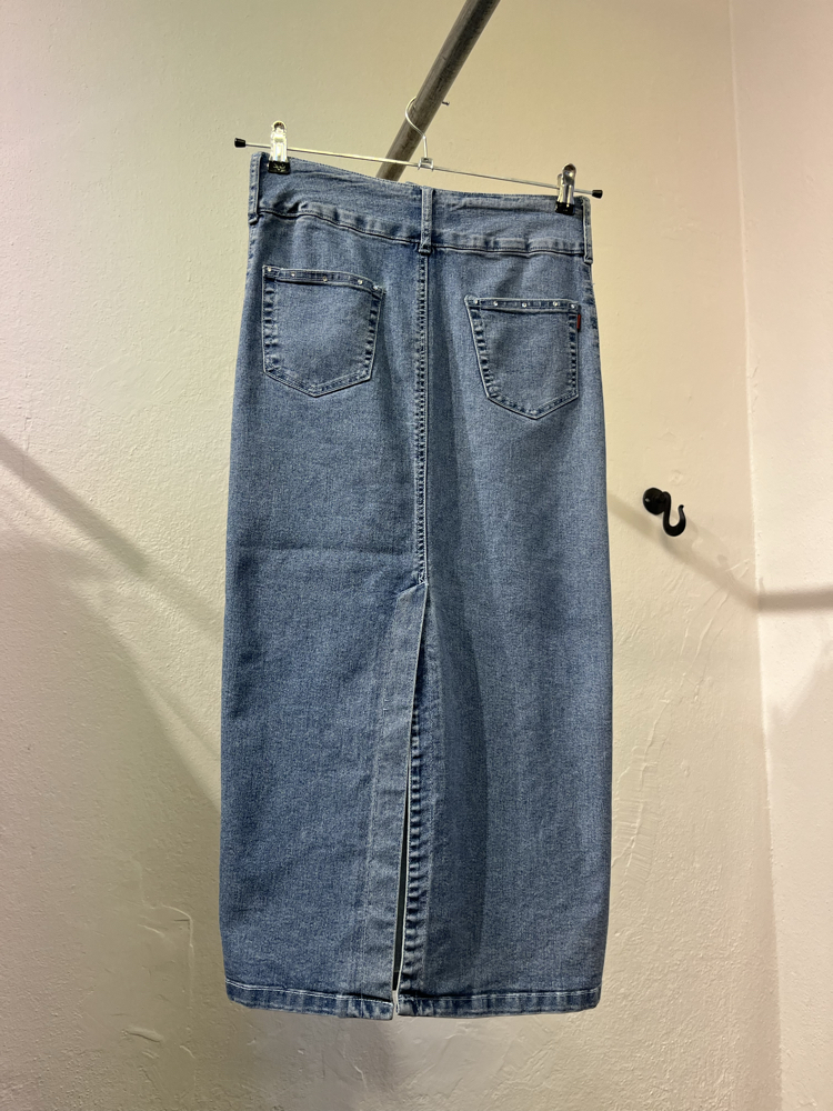 Maxi jean skirt