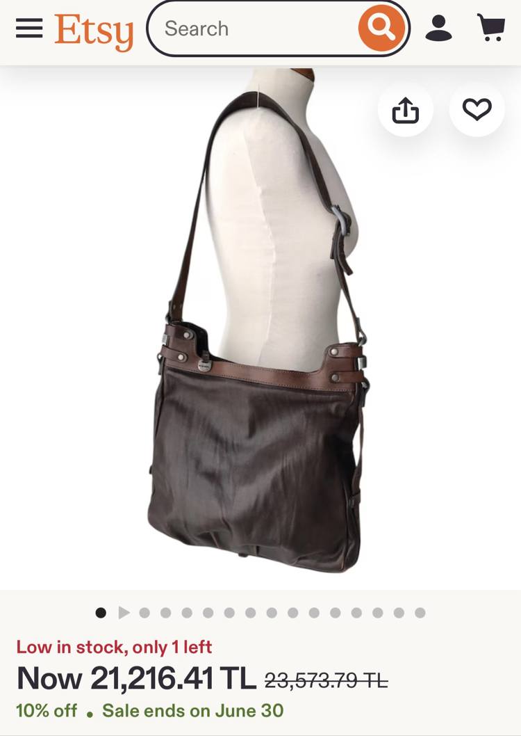 Diesel Leather Bag