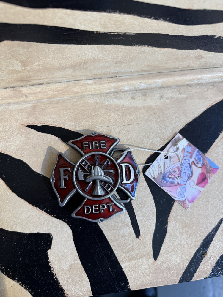 Fire Dept. Belt Buckle