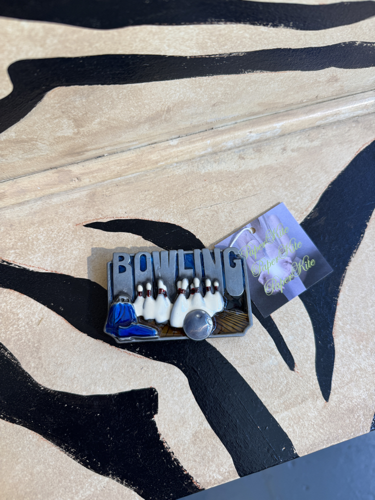 Bowling Belt Buckle
