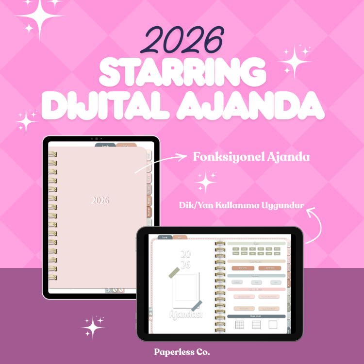 Starring Dijital ajanda 2026