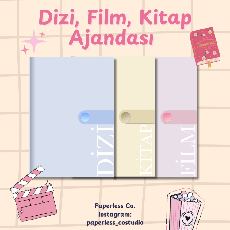 Dizi, Film, Kitap Ajandaları