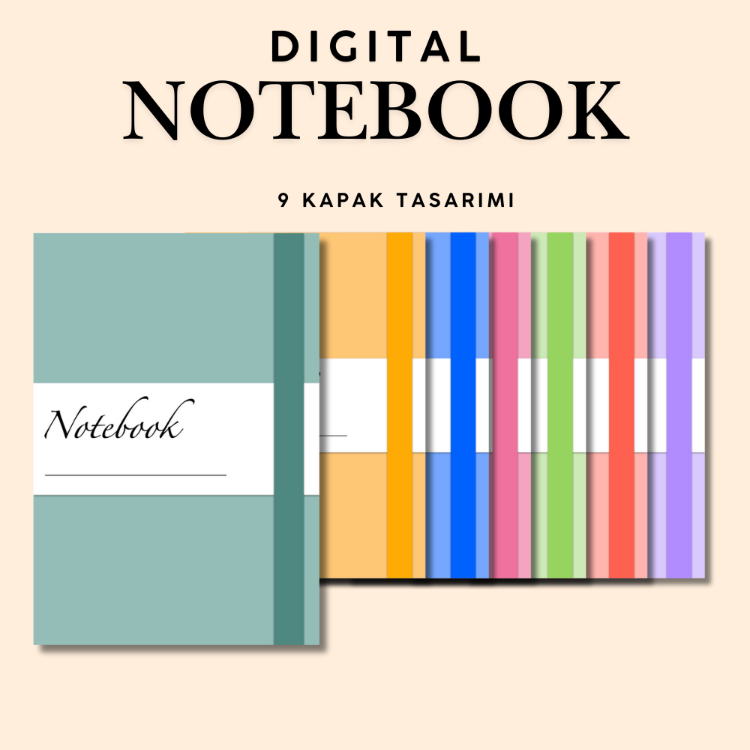 Vibrant Notebook (Dijital Ürün)