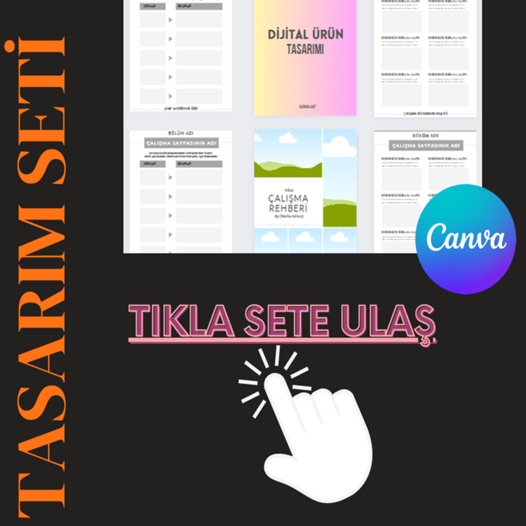 Dijital Ürün Tasarlama Seti – Anında İndir, Satışa Başla!
