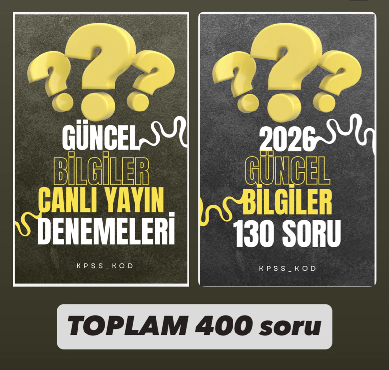 SON PROVA DENEMELERİ