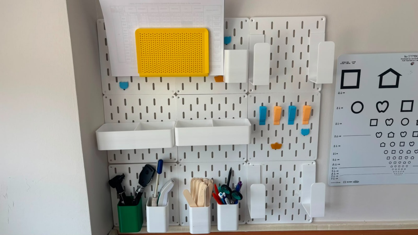 Duvar Panosu Uyumlu Kalemlik Organizer