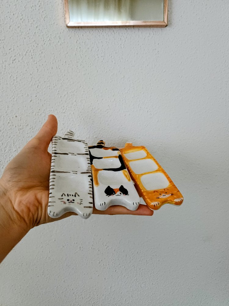 Seramik Kedili Çizim Paleti