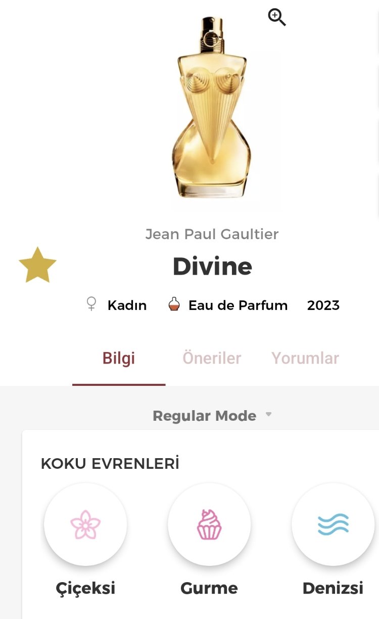 Jean Paul Gaultier Divine Edp Kadın Parfümü 125ml