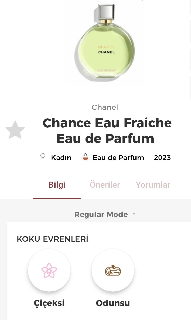 Chanel Chance Eau Fraîche Kadın Parfümü 100ml
