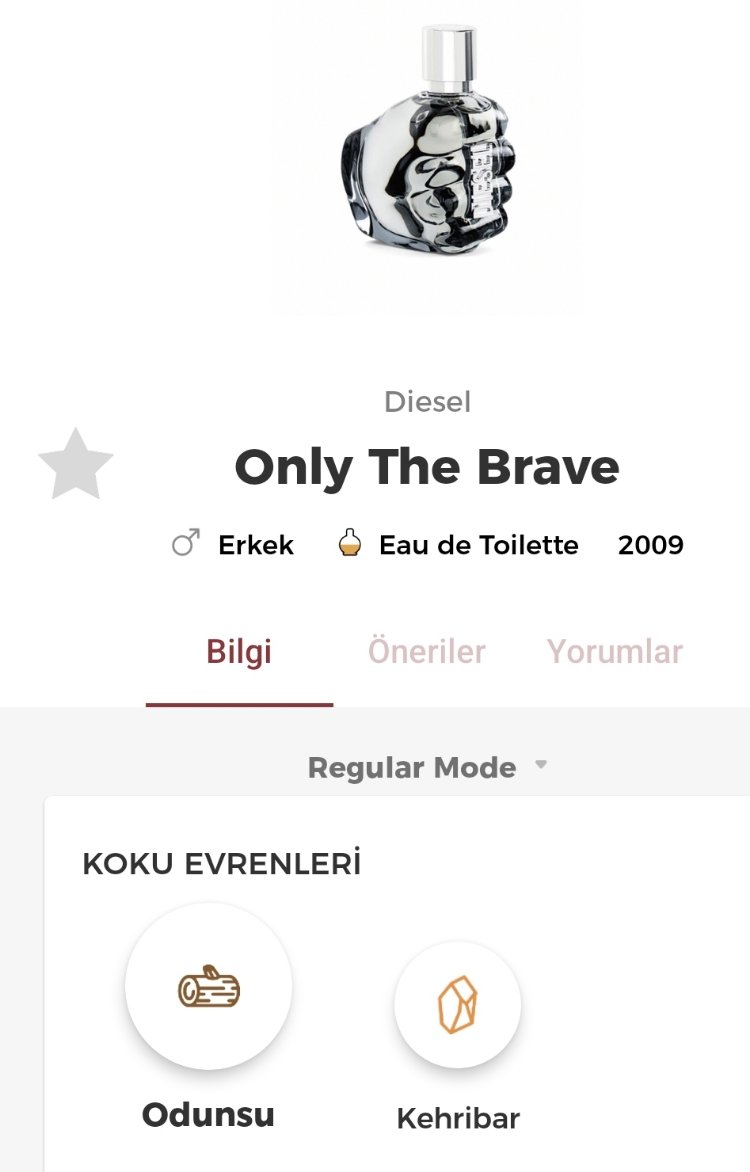 Diesel Only The Brave Edt Erkek Parfümü 125ml