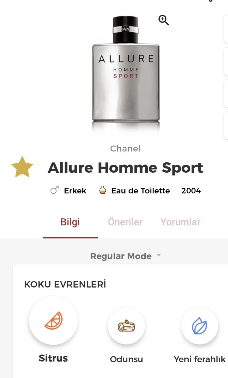 Allure Home Sport Erkek Parfümü Edt 100ml