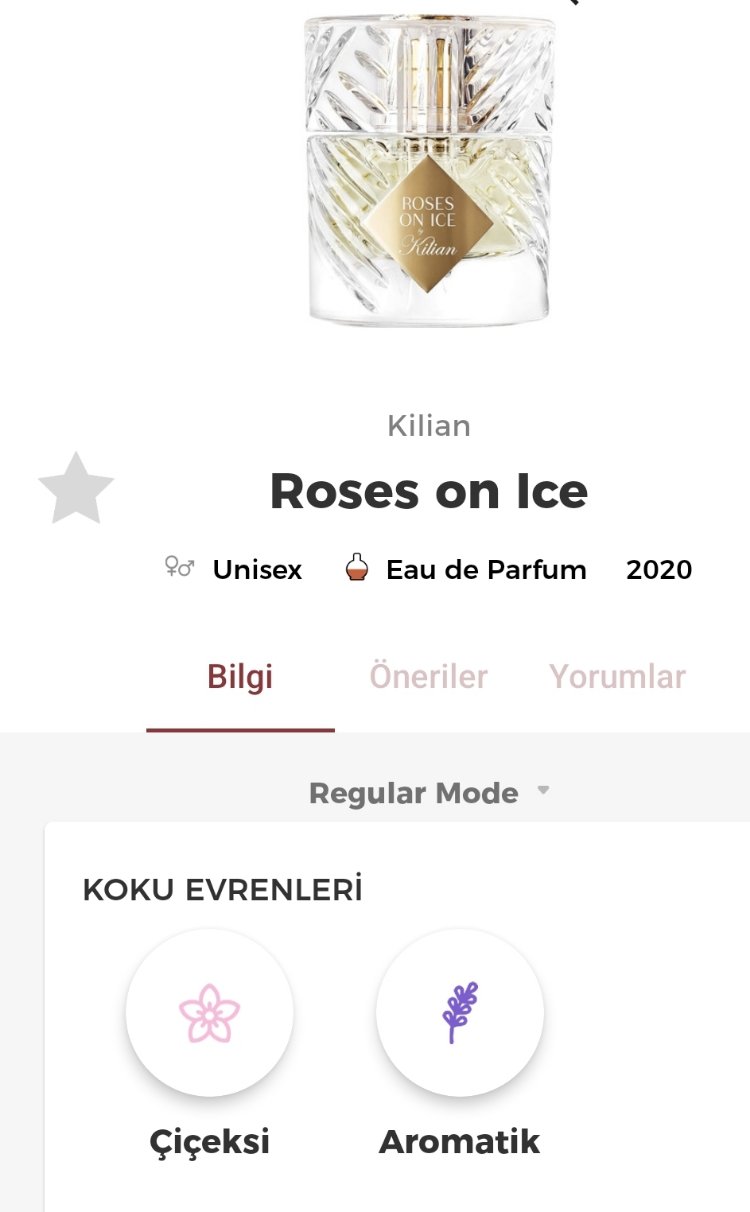 Kilian Roses On İce Edp Unisex 50ml
