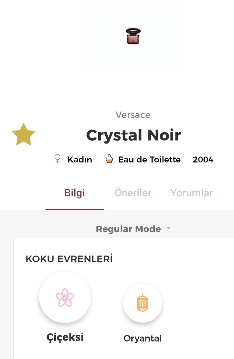 Versace Crystal Noir Edt Kadın Parfümü 90ml