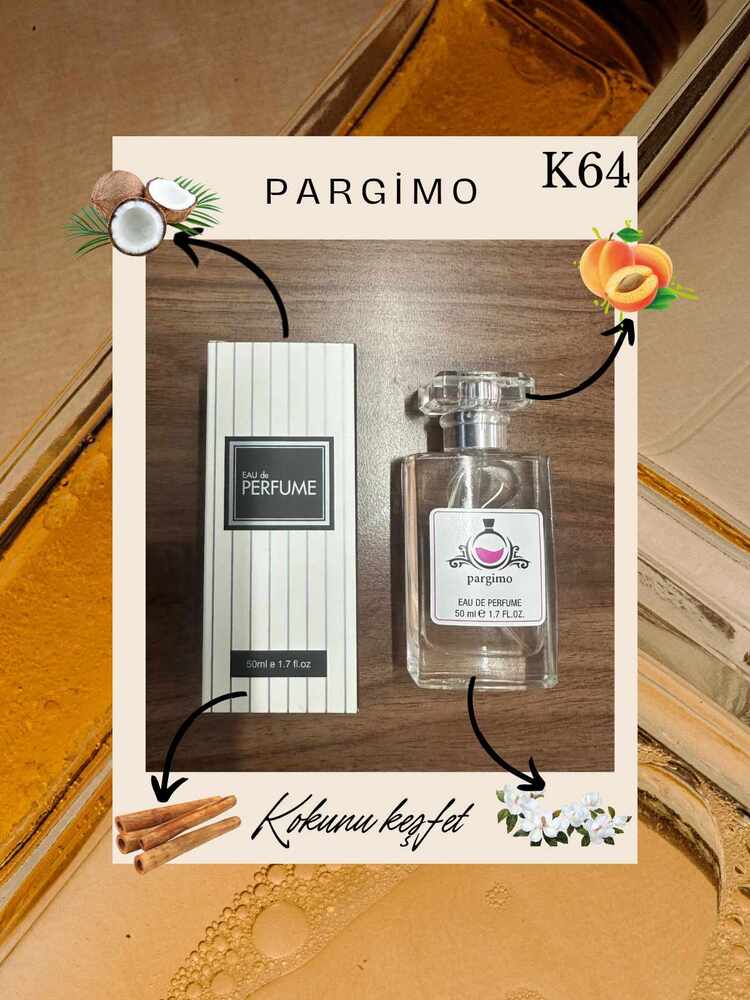 Pargimo K-64 Kadın Parfümü 50ml (Dior Hypnotic Poison Edp)