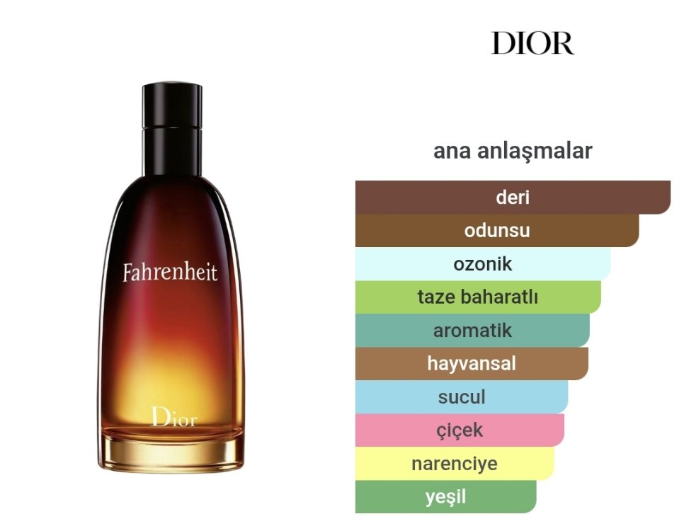 Dior Fahrenheit Erkek Parfümü Edt 100ml
