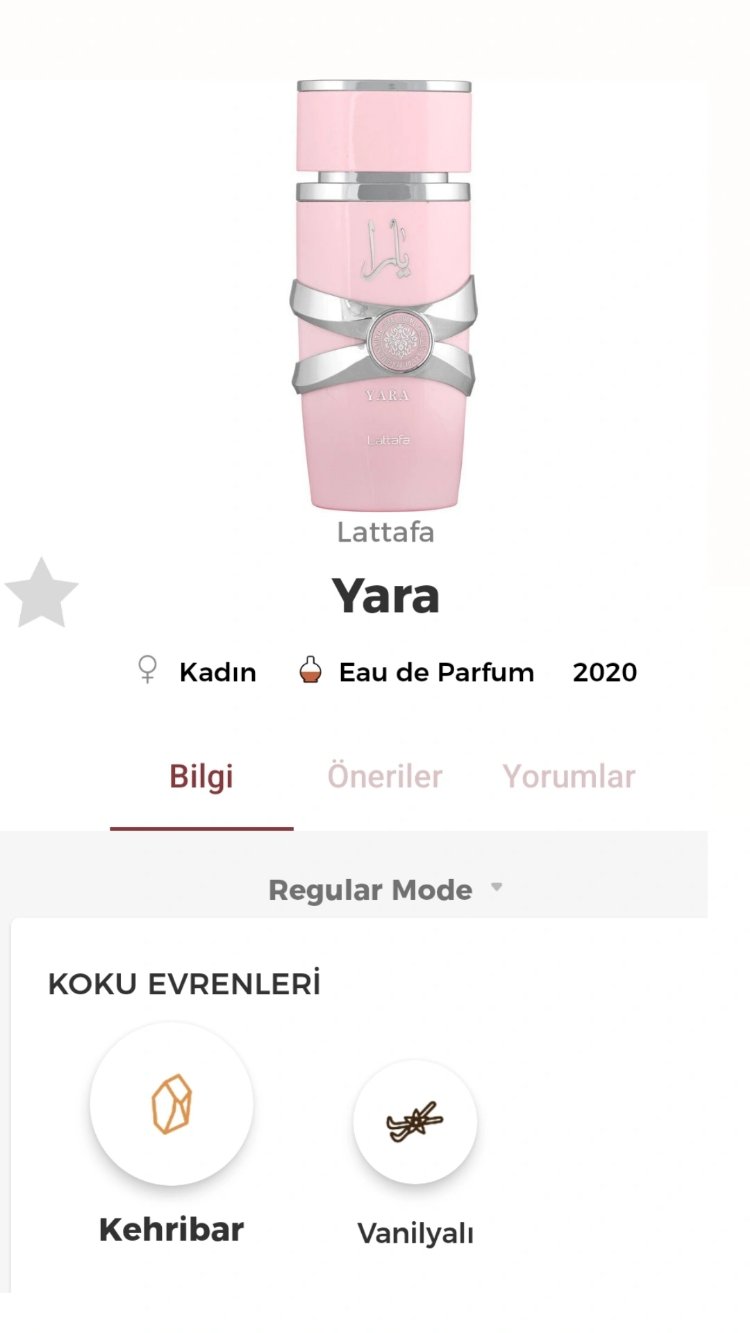 Lattafa Yara Edp Kadın Parfümü 100ml 