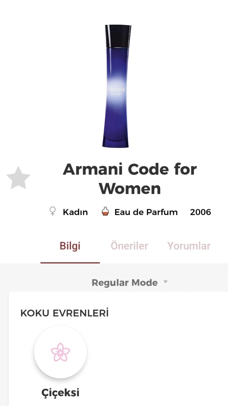 Armani Code Pour Femme Kadın Parfüm Edp 100ml