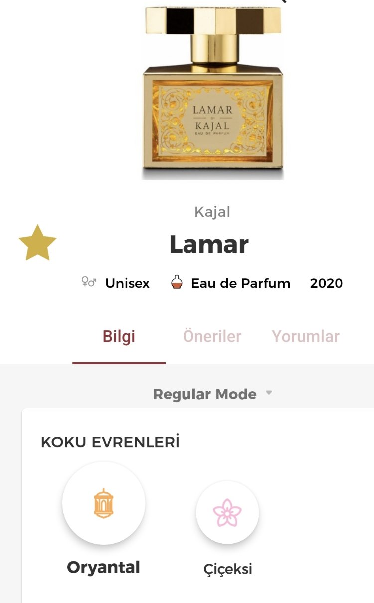 Lamar Kajal Edp Unisex Parfüm 100ml
