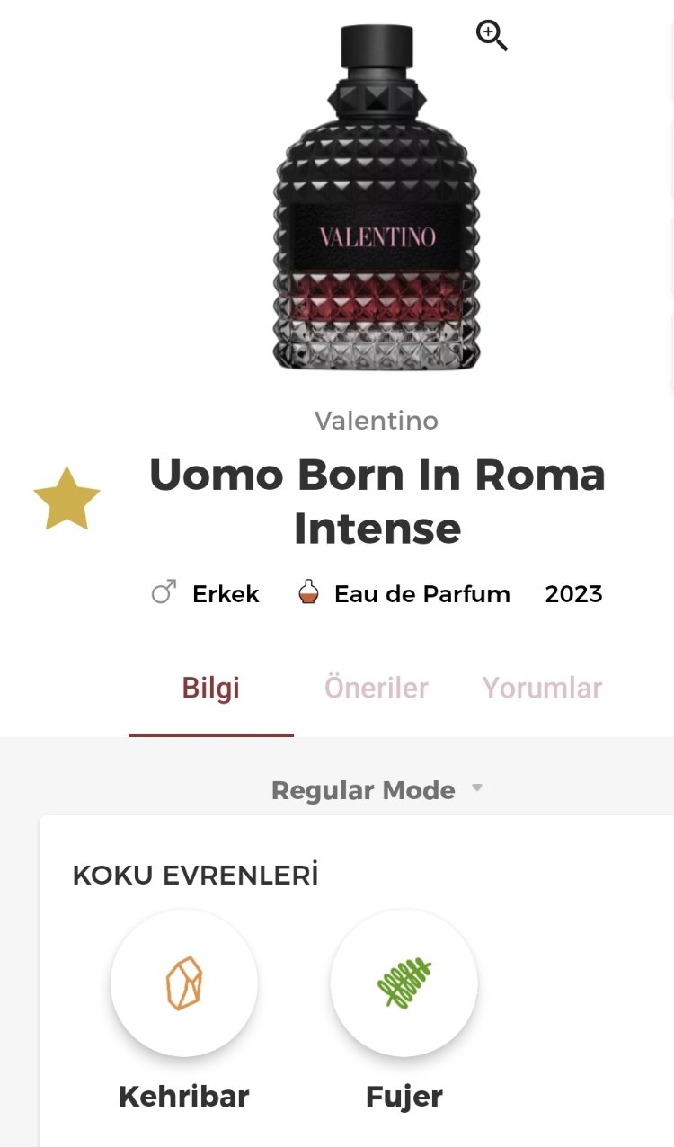 Valentino Uomo Born İn Roma Edp Erkek Parfümü 100ml