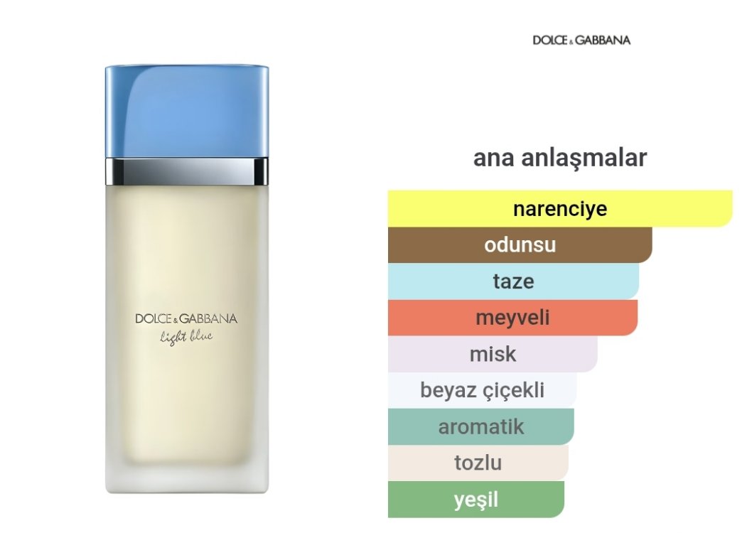 Dolce Gabbana Light Blue Kadın Parfümü Edt 100ml