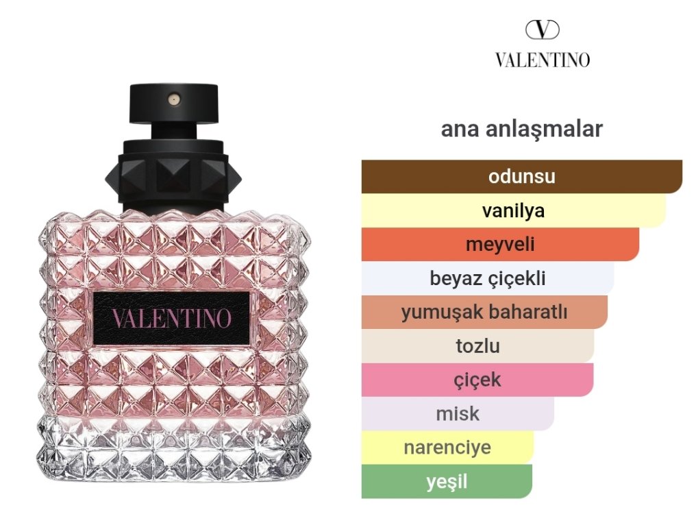 Valentino Donna Born İn Roma Kadın Parfümü Edp 100ml