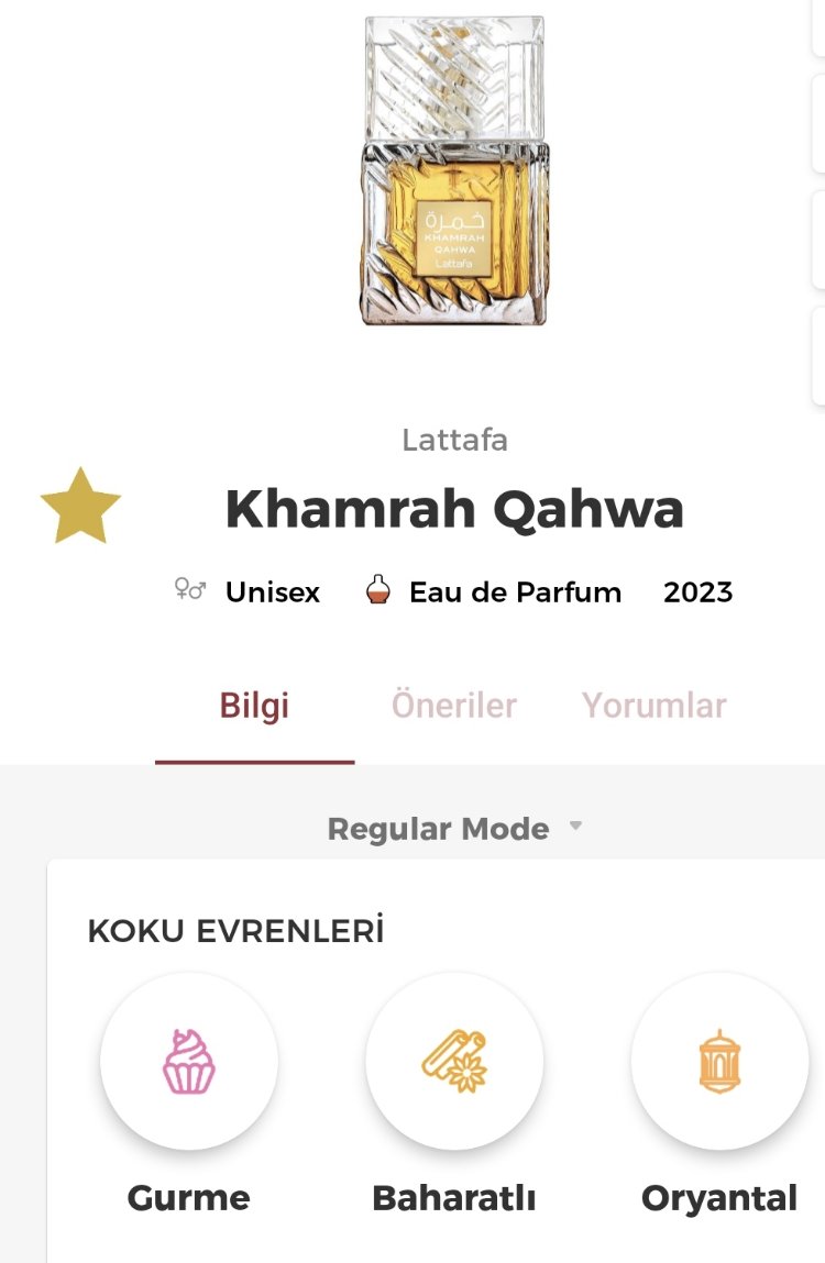 Lattafa Khamrah Qahwa Edp Unisex 100ml