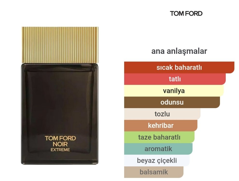 Tom Ford Noir Extreme Erkek Parfümü Edp 100ml