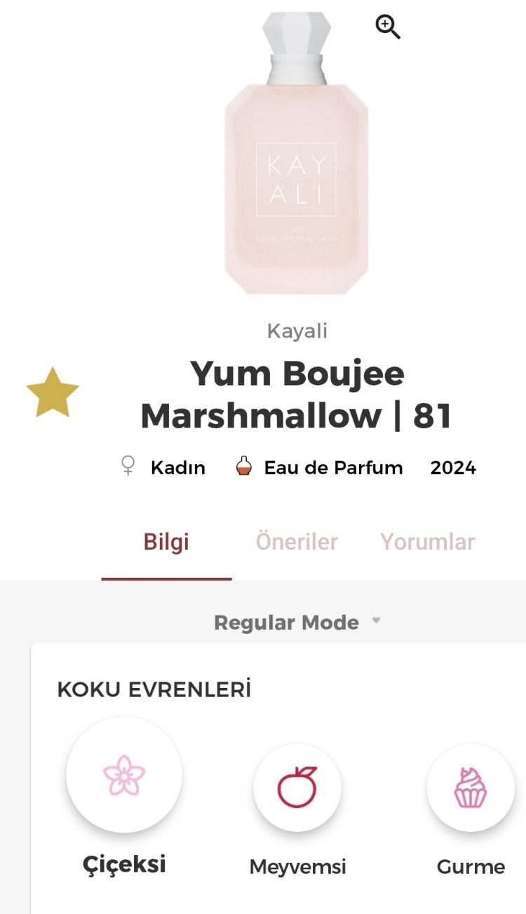 Kayali Yum Boujee Marshmallow | 81 Edp Kadın Parfümü 100ml
