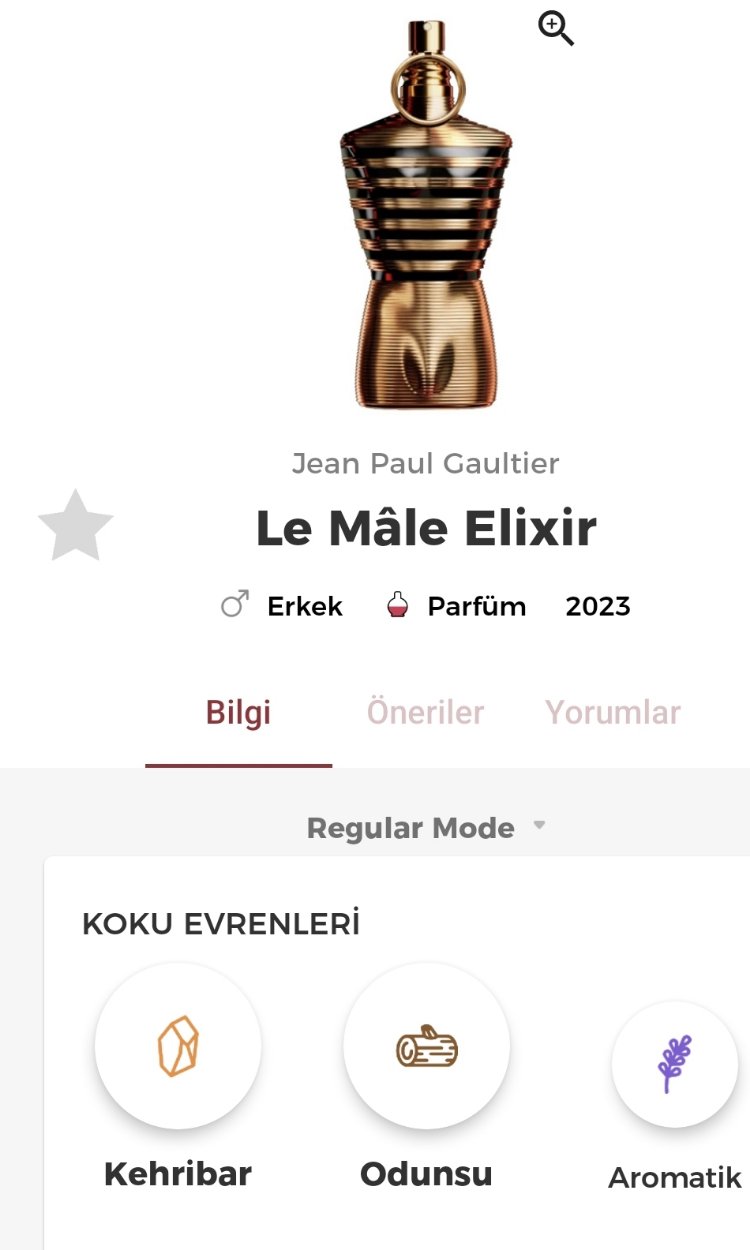 Jean Paul Gaultier Le Male Elixir Edp Erkek Parfümü 125ml