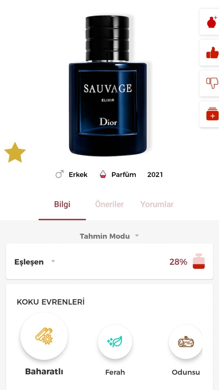 Dior Sauvage Elixir Erkek Parfümü 60ml