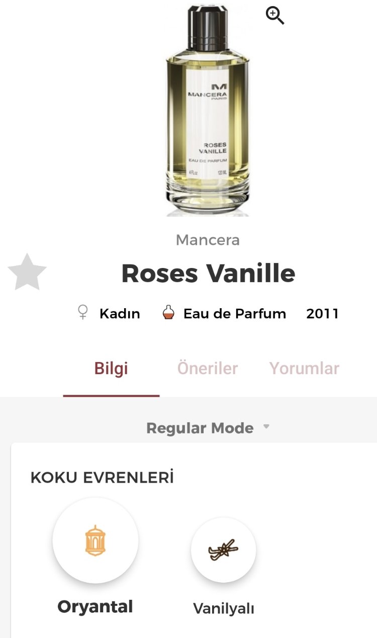 Mancera Roses Vanille Edp Kadın Parfümü 120ml
