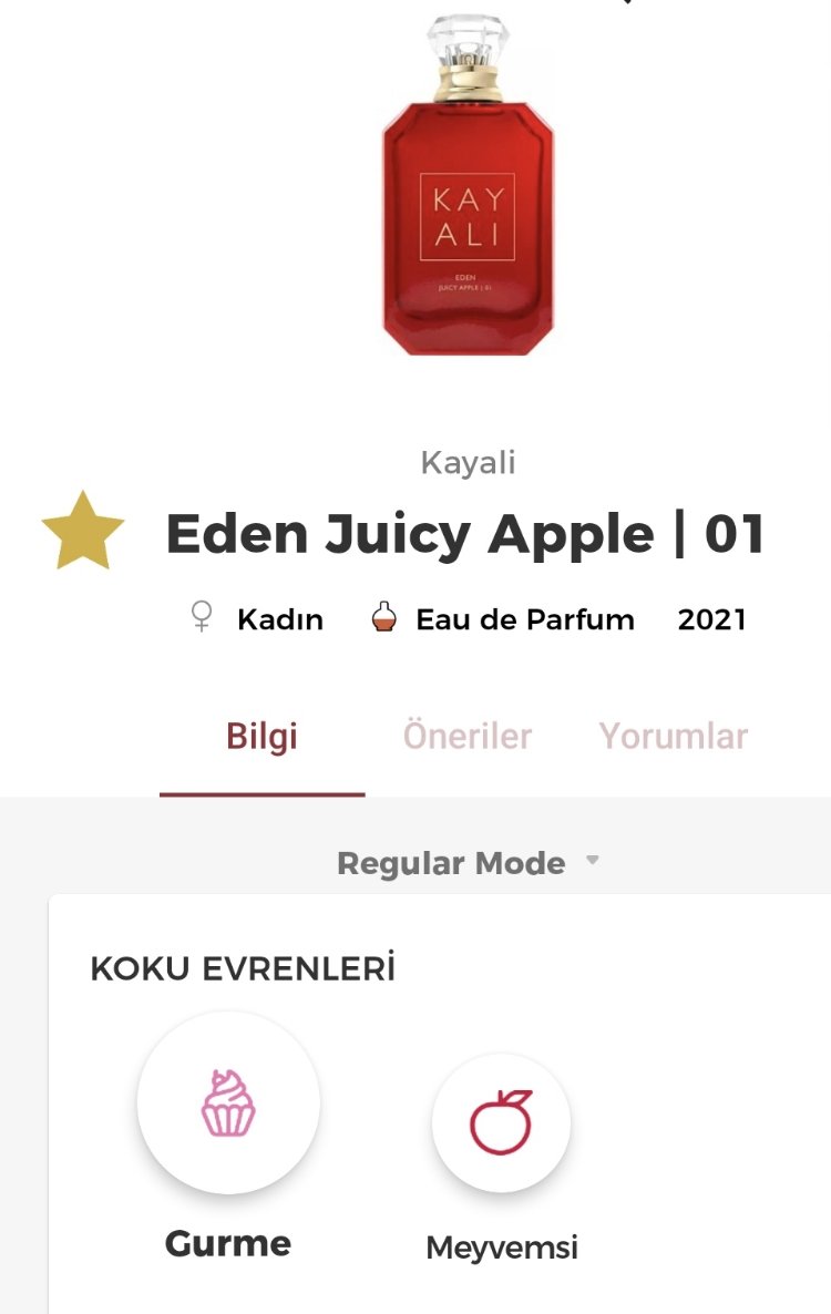 Kayali Eden Juicy Apple | 01 Edp Unisex Parfüm 100ml