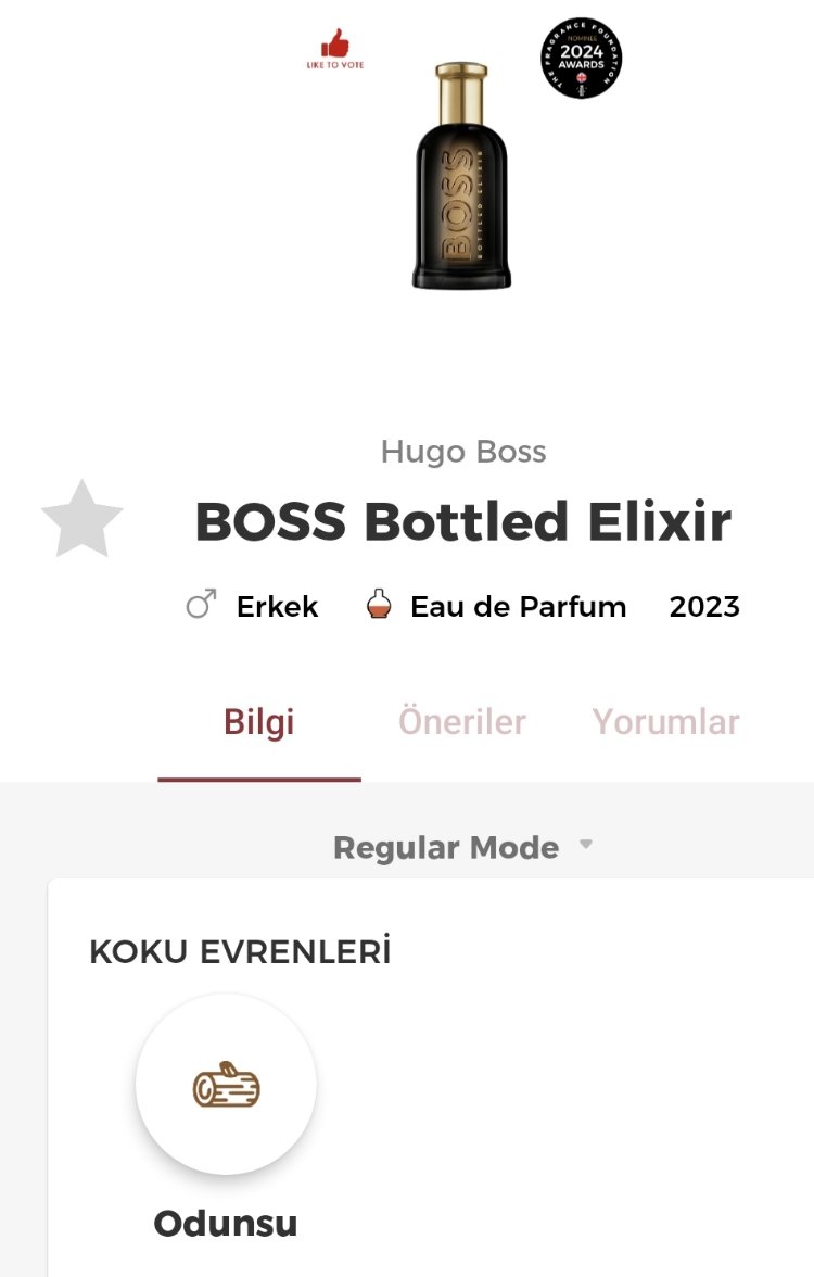 Hugo Boss Bottled Elixir Edp Erkek Parfümü 100ml