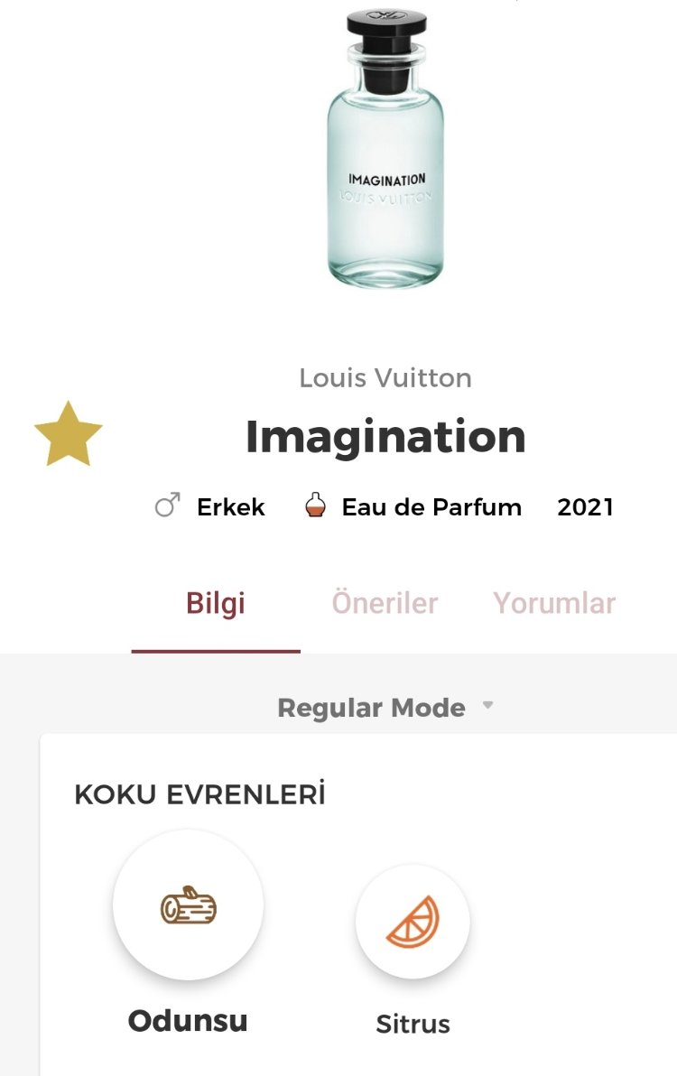 Louis Vuitton İmagination Edp Erkek Parfümü 100ml