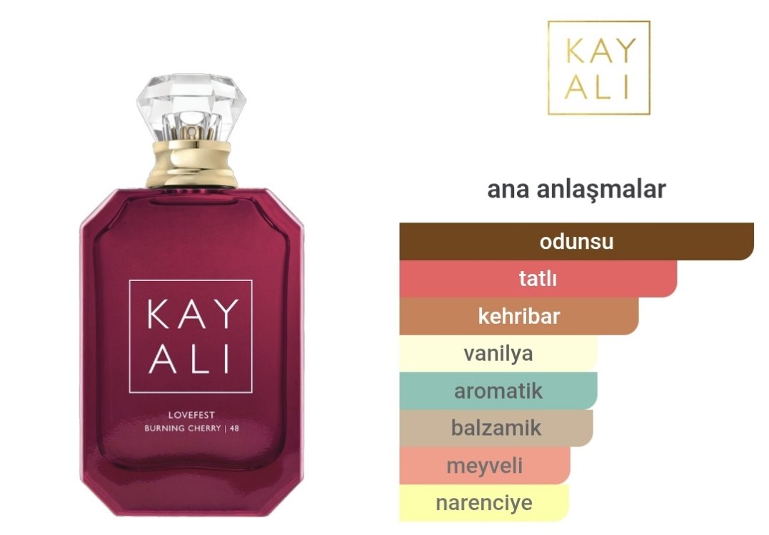 Kayali Lovefest Burning Cherry Edp Unisex 100ml