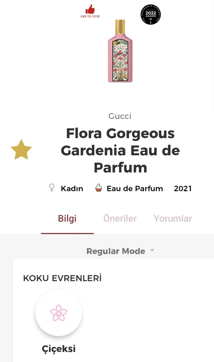 Gucci Flora Gorgeous Gardenia Kadın Parfümü Edp 100ml 