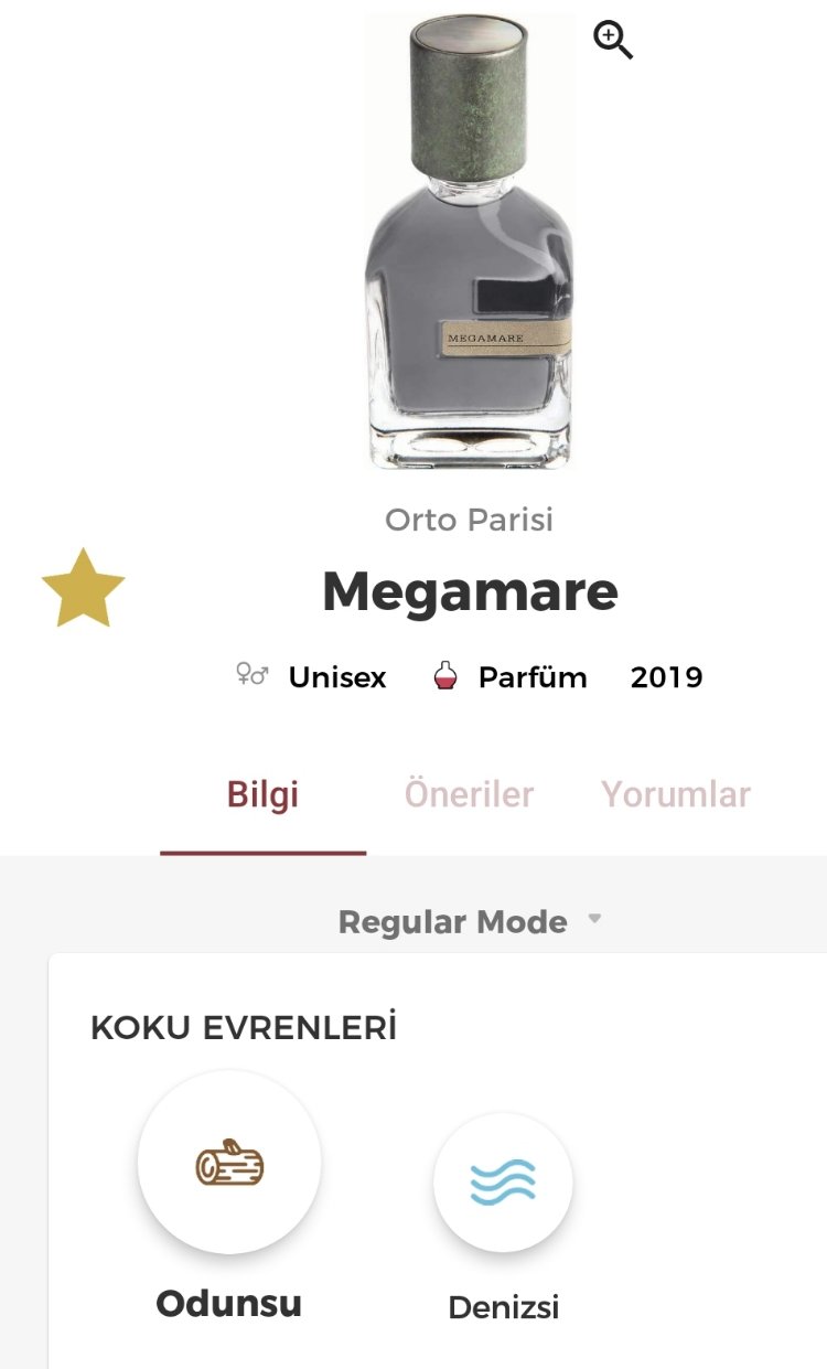 Orto Parisi Megamare Unisex Parfüm 50ml