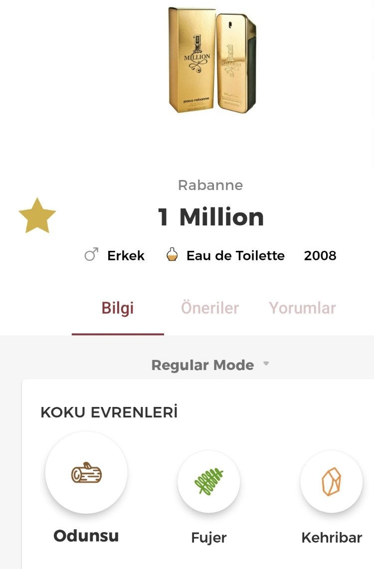Paco Rabanne 1 Million Erkek Parfümü Edt 100ml
