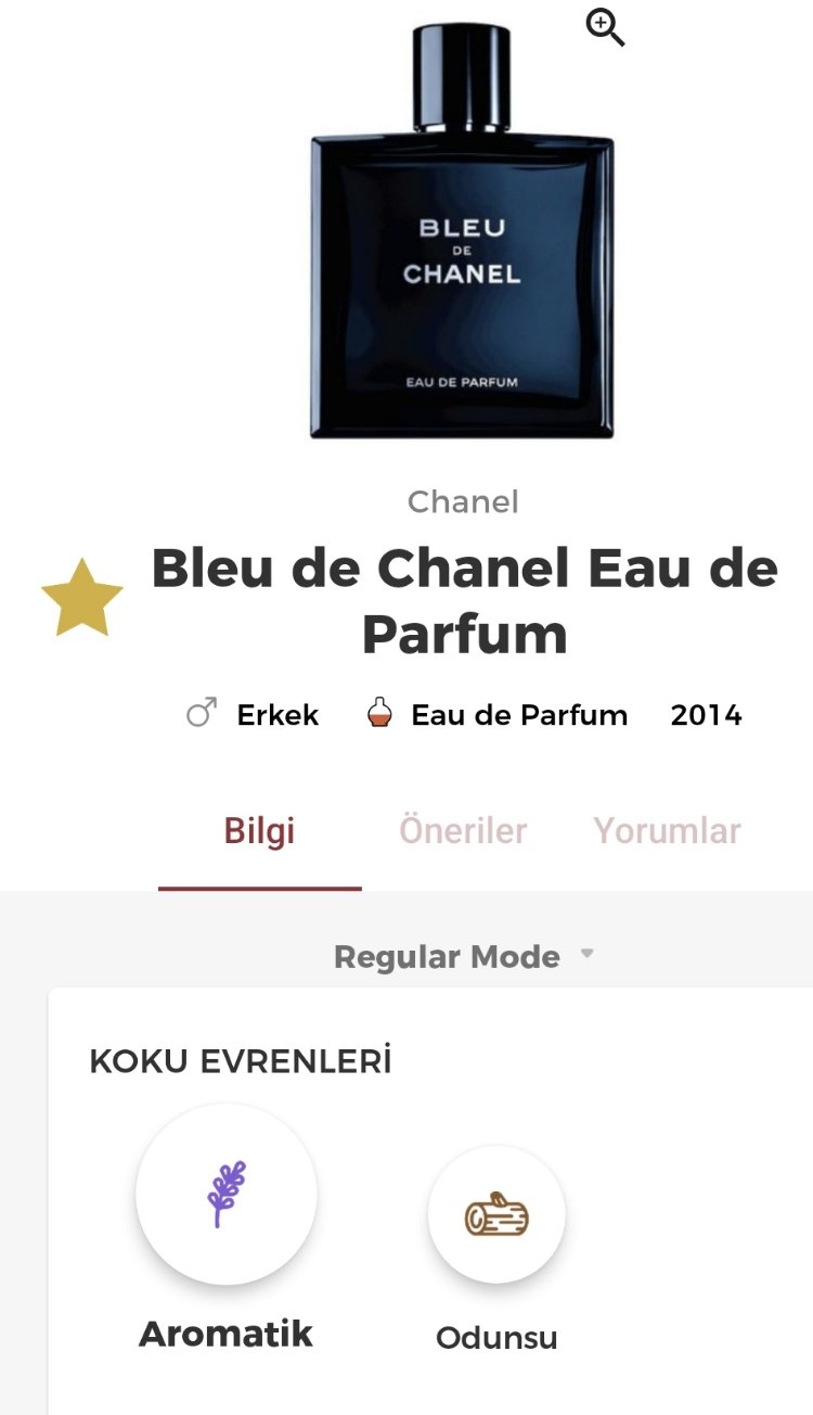 Bleu De Chanel Edp 100ml Erkek Parfümü