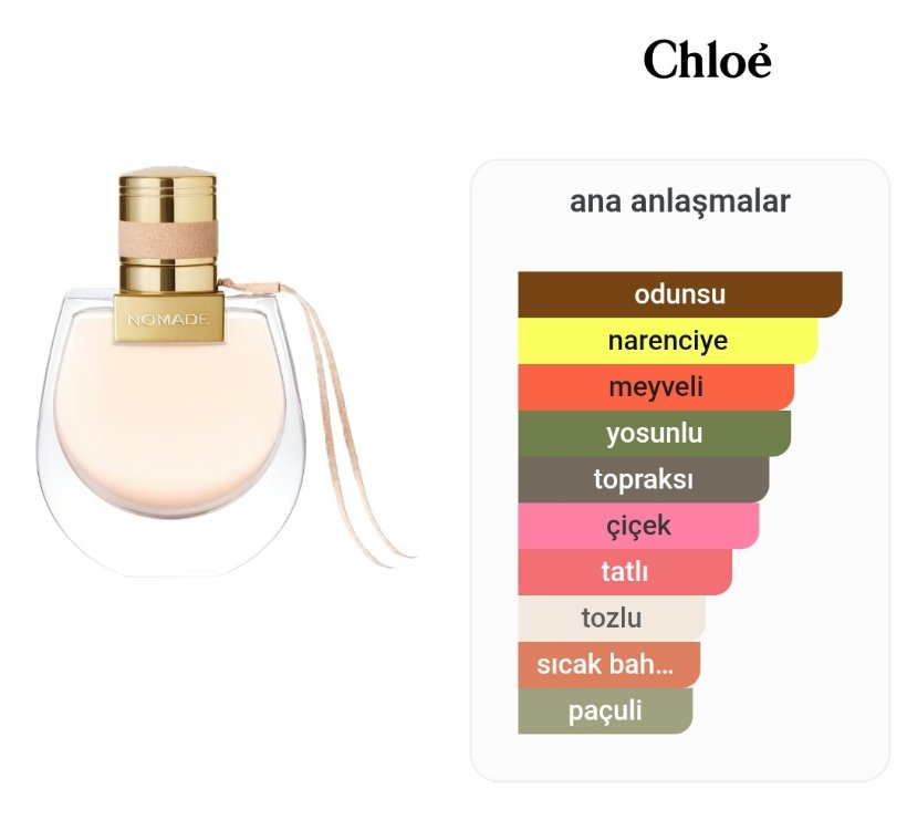 Cholé Nomade Kadın Parfümü 75ml
