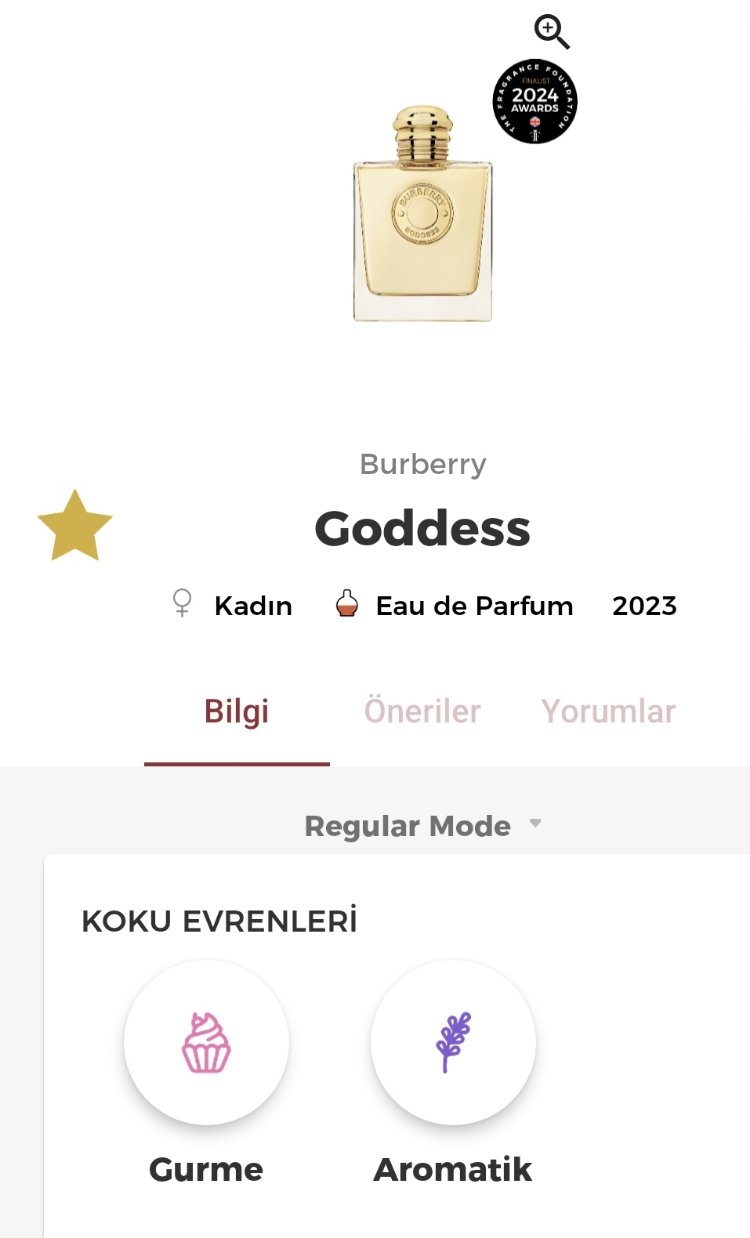 Burberry Goddess Edp Kadın Parfümü 100ml