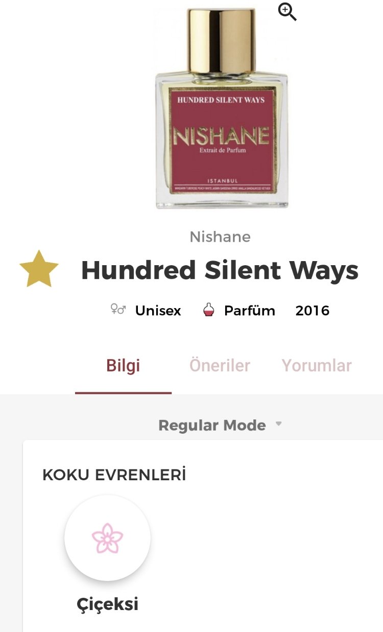 Nishane Hundred Silent Ways Edp Unisex Parfüm 100ml