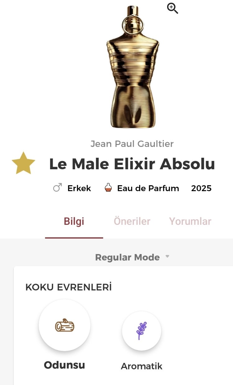 Jean Paul Gaultier Le Male Elixir Absolu Edp Erkek Parfümü 125ml