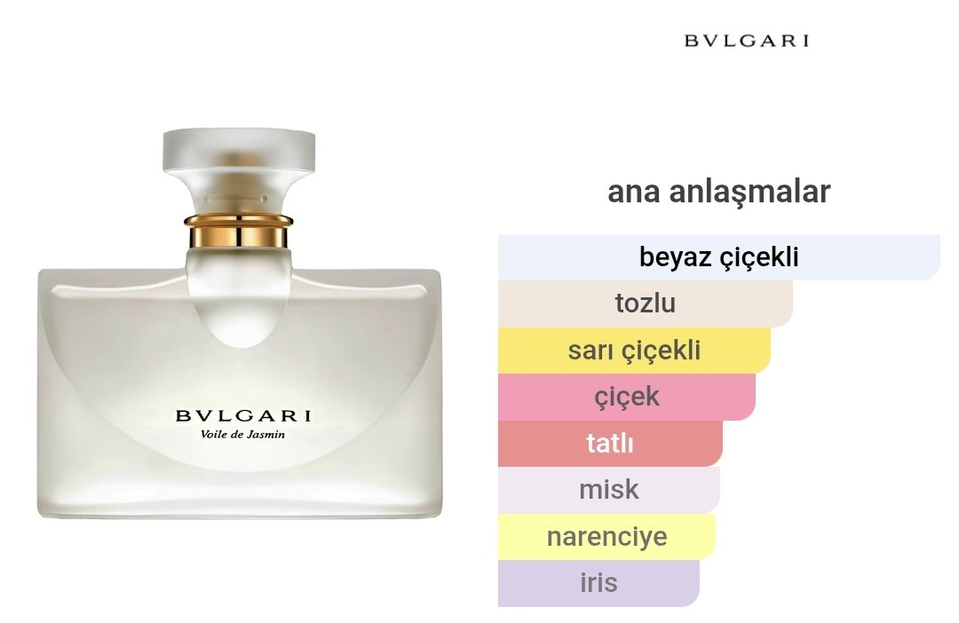 Bvlgari Voile De Jasmin Edt Kadın Parfümü 100ml 