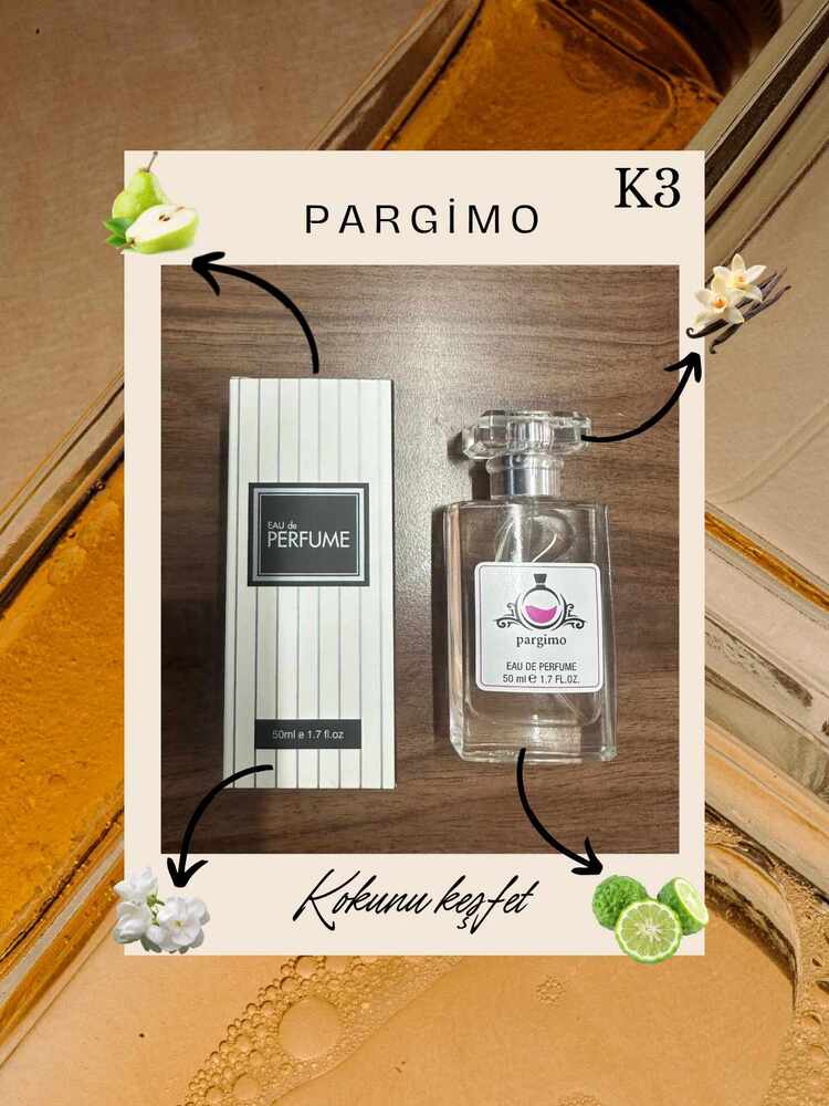 Pargimo K-3 Kadın Parfümü 50 ml  (Prada Paradoxe Edp)