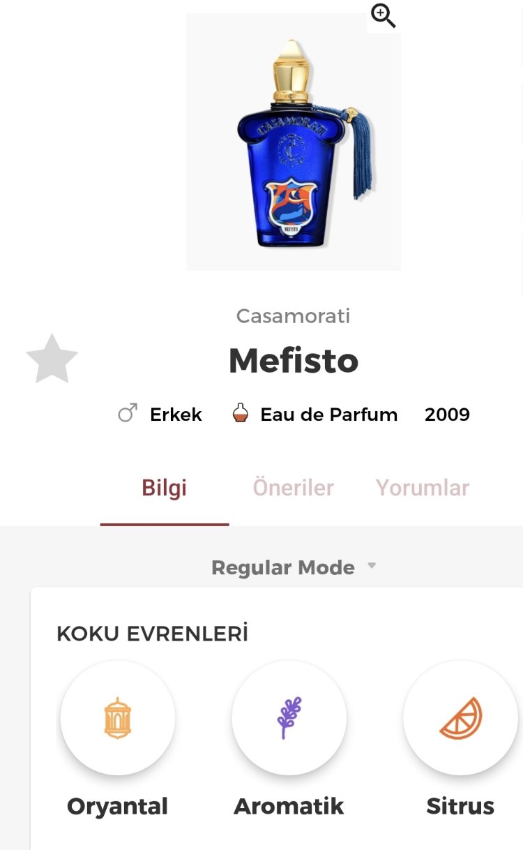 Casamorati Mefisto Edp Erkek Parfümü 100ml 