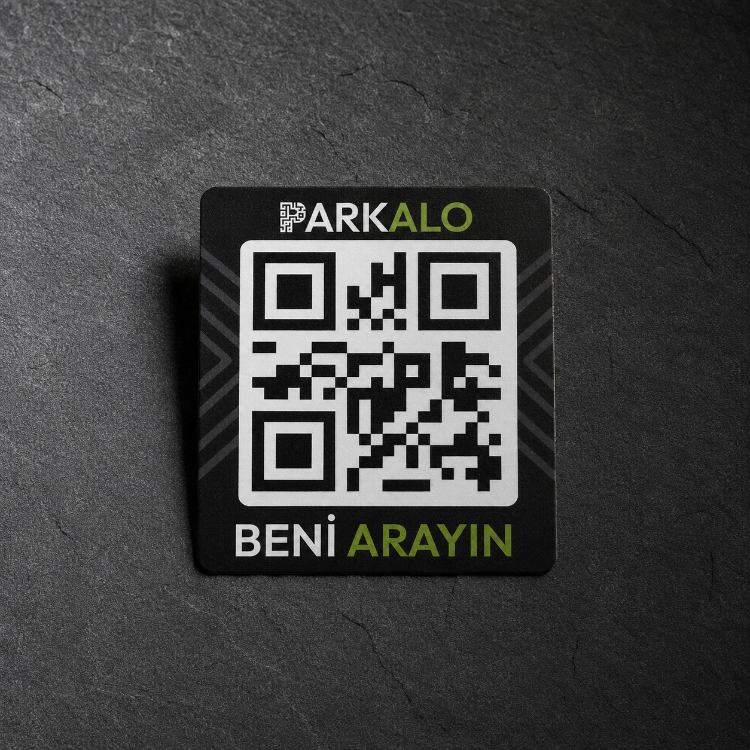 ParkALO Akıllı QR Araç Etiketi