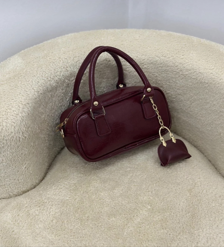 Jüliet mini bordo çanta